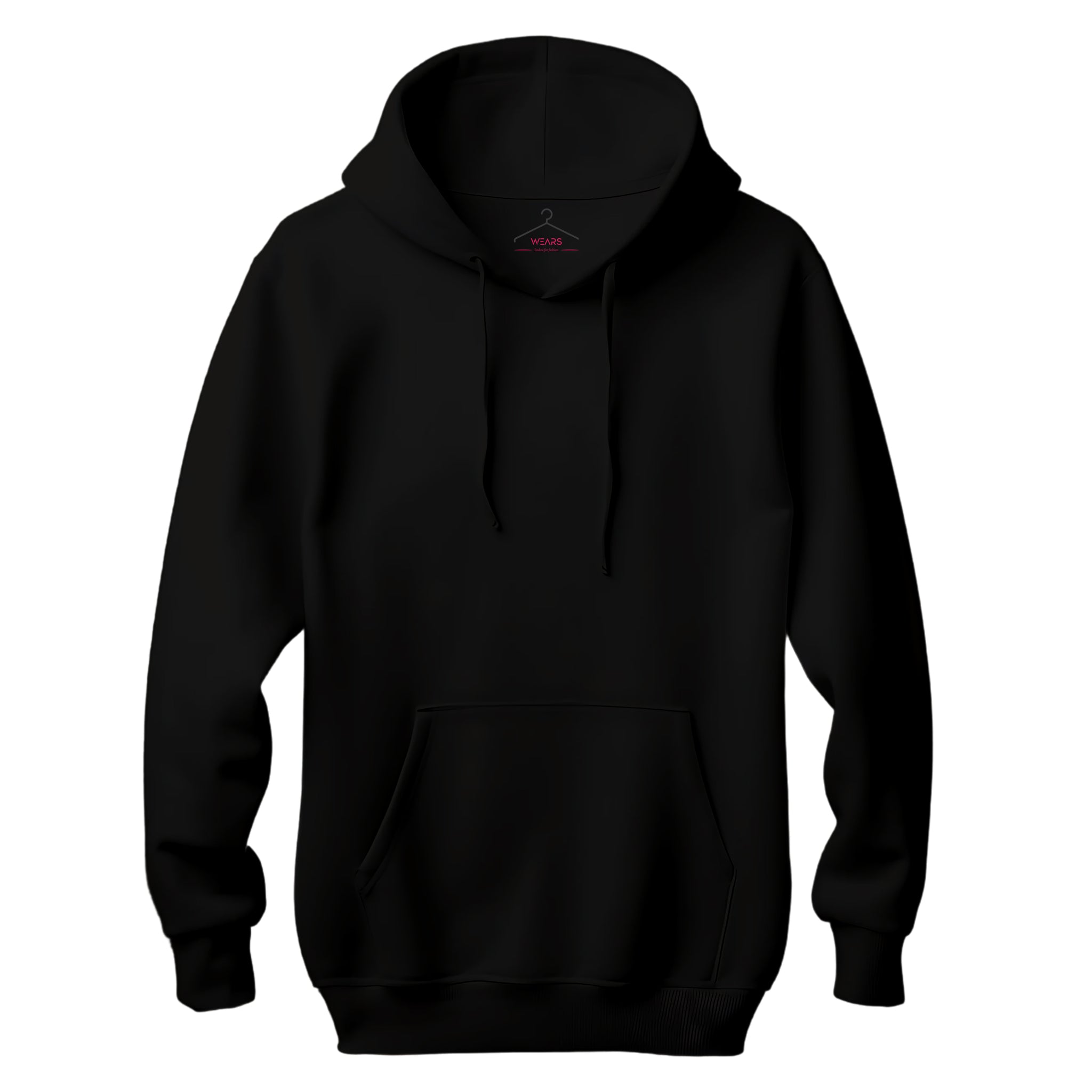 Pull Over Black Hoodie